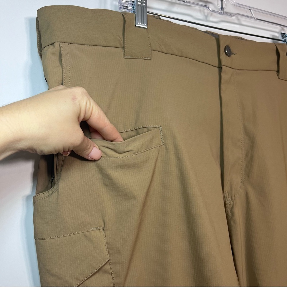 Galls Tactical Cargo Pants Men's Size 44x34 Khaki Lightweight Elastic Waist Band - Picture 5 of 16